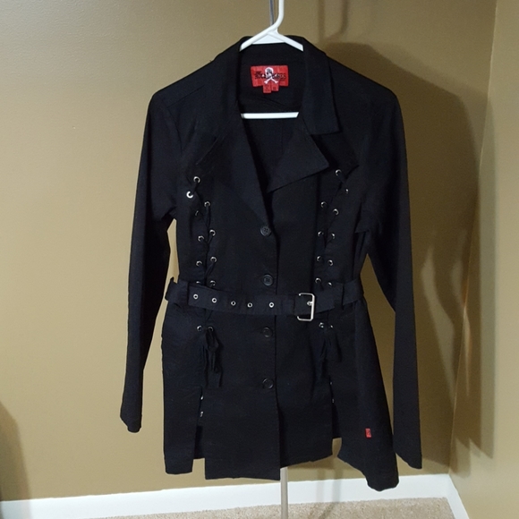 Royal Bones Jackets & Blazers - Metal Trimmed Casual Jacket